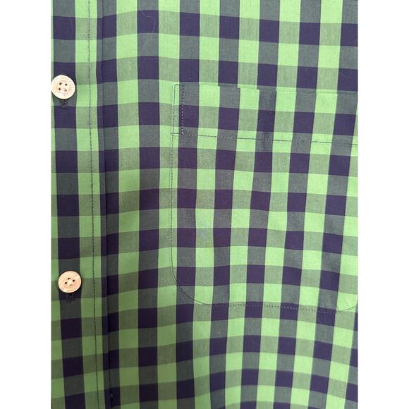 Brooks Brothers Regent the original polo shirt, navy and green cotton XXL - Picture 9 of 12